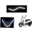Himmlisch  Flexible 30cm Bike Headlight Neon LED DRL Tube WHITE For Yamaha Alpha