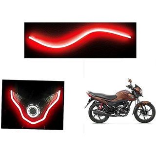 Buy Himmlisch Flexible 30cm Bike Headlight Neon LED DRL Tube RED For Honda Livo Online 399 from ShopClues