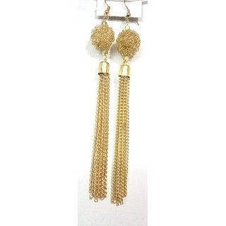 Buy Heer-House Of Jewellery Nakshatra Kaanpphool Long Earrings Online | Aza  Fashions
