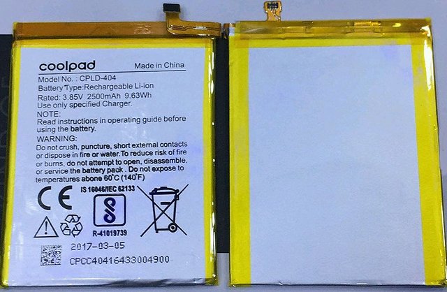 coolpad 404 battery