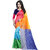 Awesome Multicoloured Bhagalpuri Silk Saree