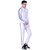 Abloom Mens White and Blue Tracksuit