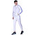 Abloom Mens White and Blue Tracksuit