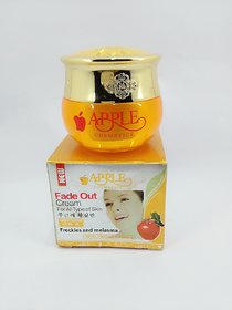APPLE FADE OUT WHITENING  SPOTLESS CREAM RESUL TWITH IN 7DAYS