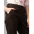 Jaipur Kurti Women Brown Solid Pant Trousers