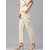 Jaipur Kurti Women Off White Solid Pant Trousers