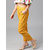 Jaipur Kurti Women Yellow Solid Pant Trousers