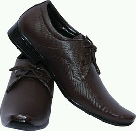 Smoky Classic Black Formal Shoes for Mens