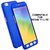 MOBIMON 360 Degree Full Body Protection Front Back Case Cover (iPaky Style) with Tempered Glass for RedMi Y1 Lite - Blue