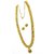Golden Long Leaf Layer Pendant Necklace Set