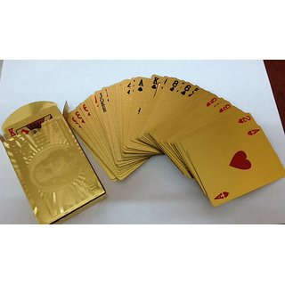 Right Traders Golden Playing Card