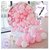 party decor set of 50 piece of Pink and 50 pieces of white balloons for birthday decorations. Order today and get 1 bal
