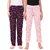 (ASSORTED PACK OF 3) Printed Pyjamas / Nightwear Lower For Women - FREE SIZE - (MULTI-PATTERN)
