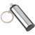Flint Match Lighter Metal Outdoor Camping Hiking Emergency Fire Starter with Key Chain (Cylindrical body)