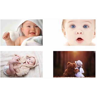 Buy Cute Baby Combo Poster Set of 4 Poster - poster for pregnant women ...