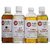 Combo 011 (200ml each Mustard Oil Sesame Oil Flaxseed Oil Coconut Oil)
