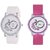 TRUE COLORS WHITE PINK COMBO BEST GIFT Analog Watch - For Girls, Women