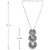 Oxidised Silver Plated Designer Necklace by Sparkling Jewellery
