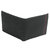 Krosshorn Black Pure Leather Wallet for Men's