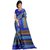 Aaliyah Multicolor Bhagalpuri Silk Printed Saree With Blouse