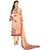 Fashion Hub Peach Digitally Printed Un-Stitched Salwar Suit