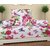 KHF Cotton Diwan Set(content 1 Single Bed Sheet, 5 Cushion Cover, 2 Bolster, Total - 8 Pcs Set, Exclusive Design)