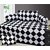 KHF Cotton Diwan Set(content 1 Single Bed Sheet, 5 Cushion Cover, 2 Bolster, Total - 8 Pcs Set, Exclusive Design)