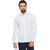 Doora Men's Maroon  White Regular Fit Casual Shirt Pack Of 2