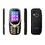 IKall K3311 SilverBlack Mobile Phone  2.4 InchDual Sim 1800mAh Battery