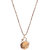 Sparkling Jewellery Golden Duck Pendant with 14