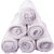 xy decor Cotton White Towel Set of 4 -30cmX30cm