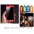 Vinnx 360 Degree Full Body Protection Front & Back Case Cover for Samsung Galaxy J7 Prime With Tempered Glass With Free Selfie Flash - Red  - Super Value Combo Offer
