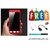 Vinnx 360 Degree Full Body Protection Front & Back Case Cover for Samsung Galaxy J7 Prime With Tempered Glass  + OTG Cable + Stylus + Audio Splitter - Red  - Super Value Combo Offer