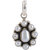 Silverwala 925 Sterling Silver Pearl Stone Pendant Set for Women and Girls