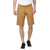 Urbano Fashion Men's Solid Khaki Cotton Chino Shorts (Size : 28)