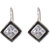 Silverwala 925 Sterling Silver Turquoise Stone Hanging Earring for Women and Girls