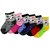Neska Moda Cotton Ankle Length Multicolor Kids 6 Pair Socks For 0 To 2 Years SK350