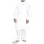 INYOUR White Silk Kurta Pyjama Set Pack of 2