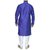 INYOUR Blue Silk Kurta Pyjama Set Pack of 2