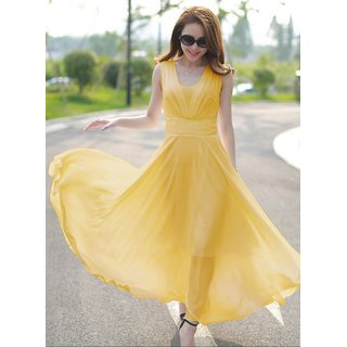 shopclues maxi dress