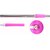 Best Home MOP 360 Rotate Rod with Plate MOP STICK by Advance Tech(Pink)