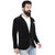 Trustedsnap Casual Black Solid Balzer For Men's