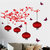 Wall Dreams Multicolor PVC Chinese Lanterns And Lamps In Attractive Bright Red Wall Sticker