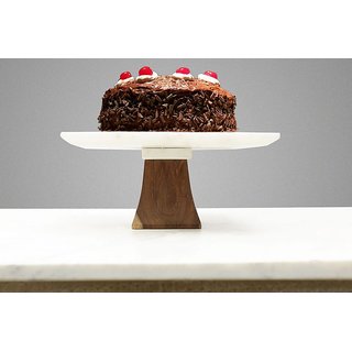 Buy Organic White Marble Cake Stand Online Get 25 Off