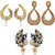 Jewels Guru Exclusive Combo 3 Earrings. 1 9 17 m31