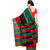 Meia Black Bhagalpuri Silk Striped Saree With Blouse