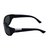Fast Fox Black Mirrored Day& Night Wrap-around Unisex Driving Sunglasses