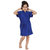 Be You Blue Solid Kids Bath Robe for Boys & Girls