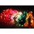 TAKSON Coloured Rice Lights Pack of 5 (Assorted Colours) (5 mts) with 10+1 Ladi Jointer LED / Rice Decorative Lights Jointer