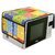 The Intellect Bazaar PVC Printed Microwave Oven Top Cover,Multi.(1434 inches)